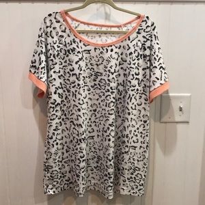 Cute Animal Print Top